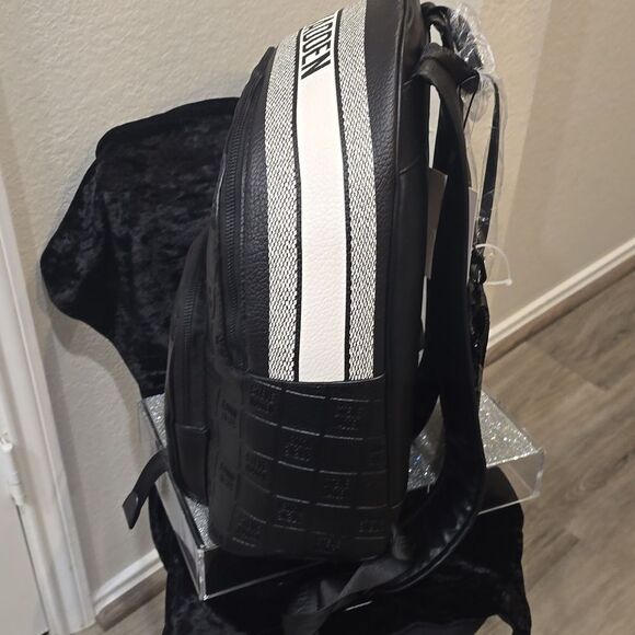 Steve Madden BFelix Block Logo Top Stripe Logo Backpack main image 5